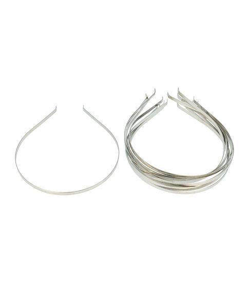 DIY Haarband Diadeem 0,5 cm – Metaal – Zilver – Set van 10, Sieraden, Tassen en Uiterlijk, Uiterlijk | Haarverzorging