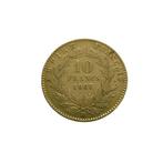 Frankrijk. Napoléon III (1852-1870). 10 Francs 1865-BB,