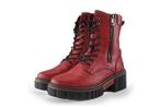 Mustang Veterboots in maat 39 Rood | 10% extra korting, Kleding | Dames, Schoenen, Verzenden, Overige typen, Mustang, Gedragen