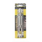Benson RVS deurschuif voor hangslot - 150 x 38 mm - duurz..., Ophalen of Verzenden, Nieuw