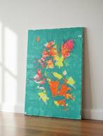 Natalie Hayn - Turquoise Flow XXL, Antiek en Kunst