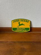 Quality Chemicals - JOHN DEERE - Emaille bord - Reclamebord, Antiek en Kunst