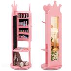 LIVSK Sieradenkast voor Kinderen - 4-in-1 met Spiegel, Juwel, Verzenden, Nieuw