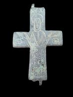 Byzantijns Brons, Rare Kruis - 66 mm