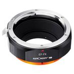 K&F Adapter Fujifilm X-Mount Camera naar Canon EF Lens, Ophalen of Verzenden, Nieuw