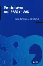 Kennismaken met SPSS en SAS 9789033462344 Dimitri Mortelmans, Gelezen, Dimitri Mortelmans, Britt Dehertogh, Verzenden
