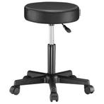 Casaria Verstelbare Draaikruk - Kunstleer - 46/60cm Zitho..., Verzenden, Nieuw in verpakking