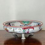 Gemerkt F + meester teken - Handmade / Handpainted - Schaal, Antiek en Kunst, Antiek | Glas en Kristal