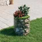 vidaXL Gabion paal rond Ø50x50 cm gegalvaniseerd staal, Verzenden, Nieuw, IJzer, Minder dan 1 meter