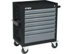 Stier 903356 - Gereedschapskar - BLACK-Edition - 884x696x490, Huis en Inrichting, Verzenden, Nieuw