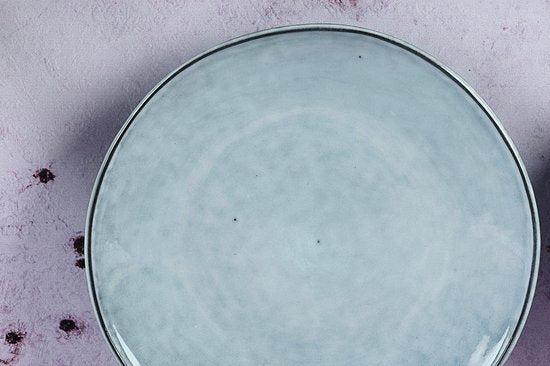 2dekans | bord CLOUD Ø21,5cm - 6 stuks - Stormgrijs, Huis en Inrichting, Keuken | Servies, Zo goed als nieuw, Ophalen of Verzenden