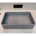 Opbouw Wastafel Sanimex Crystal Beton Rechthoekig Gespikkeld, Ophalen of Verzenden, Nieuw
