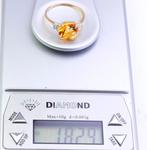 Zonder Minimumprijs - Ring - 14 karaat Geel goud Citrien -, Sieraden, Tassen en Uiterlijk, Ringen, Nieuw