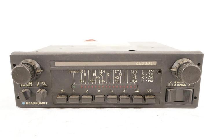 BMW Oldtimer Blaupunkt Oslo SM21 radio FM / AM voor diverse, Auto diversen, Autoradio's, Gebruikt, Ophalen of Verzenden