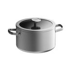 BergHOFF Leo Soeppan Graphite 24 cm - Gerecycled RVS, Verzenden, Nieuw