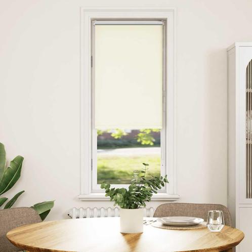 vidaXL Rolgordijn verduisterend 55x175 cm stofbreedte 50,7cm, Huis en Inrichting, Stoffering | Gordijnen en Lamellen, Wit, Nieuw