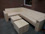 Nieuw hoekbank steigerhout, Tuin en Terras, Nieuw, Steigerhout