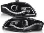 Koplampen Audi A4 B7 LED DRL-Look Zwart, Ophalen of Verzenden, Nieuw