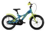 SCOOL XXlite 16 Blauw-Lime 4+, Fietsen en Brommers, Fietsen | Kinderfietsjes, Verzenden, Nieuw