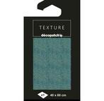Texture Decopatch papier Waves groen hotfoil XL, Nieuw, Verzenden