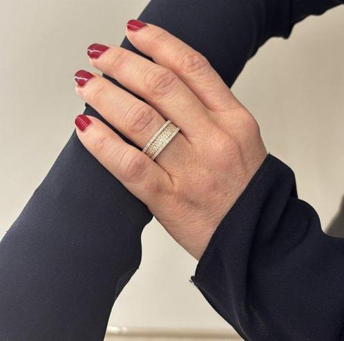 Bibigi - Ring - 18 karaat Geel goud, Witgoud - Diamanten, Sieraden, Tassen en Uiterlijk, Ringen