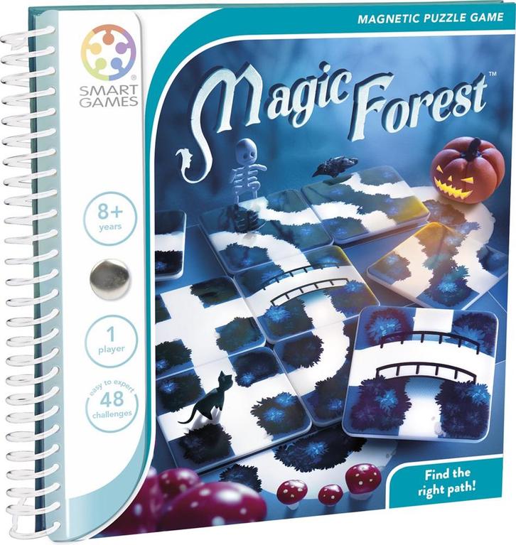 Magnetic Travel - Magic Forest | Smart Games - Reisspellen, Hobby en Vrije tijd, Gezelschapsspellen | Bordspellen, Nieuw, Verzenden
