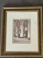 Johannes Bosboom (1817-1891) - Kerkinterieur, Antiek en Kunst