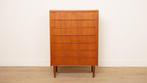 Vintage Deense ladekast | Teak | 7 lades | 109 cm, Ophalen of Verzenden, Nieuw