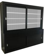 Buffetkast zwart design soft close 240cm, Huis en Inrichting, Kasten | Buffetkasten, Ophalen of Verzenden, Nieuw