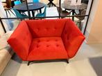 Fauteuil rolls rood lounge stoel chair - 30% Extra korting, Ophalen, Nieuw, Moderne lounge chair, Stof