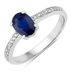 Zonder minimumprijs - Ring - 14 karaat Witgoud - 1.14ct. tw., Nieuw