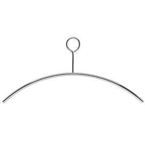 Intersteel Kledinghanger Ø10mm met dicht oog rvs, Huis en Inrichting, Woonaccessoires | Kapstokken, Verzenden