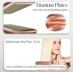 Sansbeauté® Professionele Stijltang - 2 in 1 - Krultang -, Ophalen of Verzenden, Zo goed als nieuw