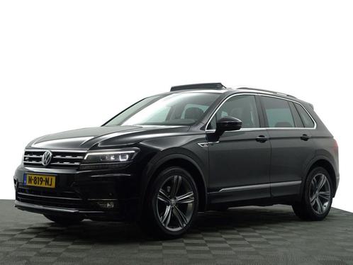 Zakelijke Lease |  Volkswagen Tiguan 1.5 TSI R-Line Advance, Auto's, Volkswagen, Dealer onderhouden, Lease, Zwart, Automaat, SUV of Terreinwagen