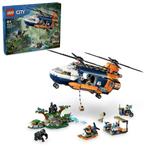 LEGO City - Jungle Explorer Helicopter at Base Camp 60437, Ophalen of Verzenden, Nieuw