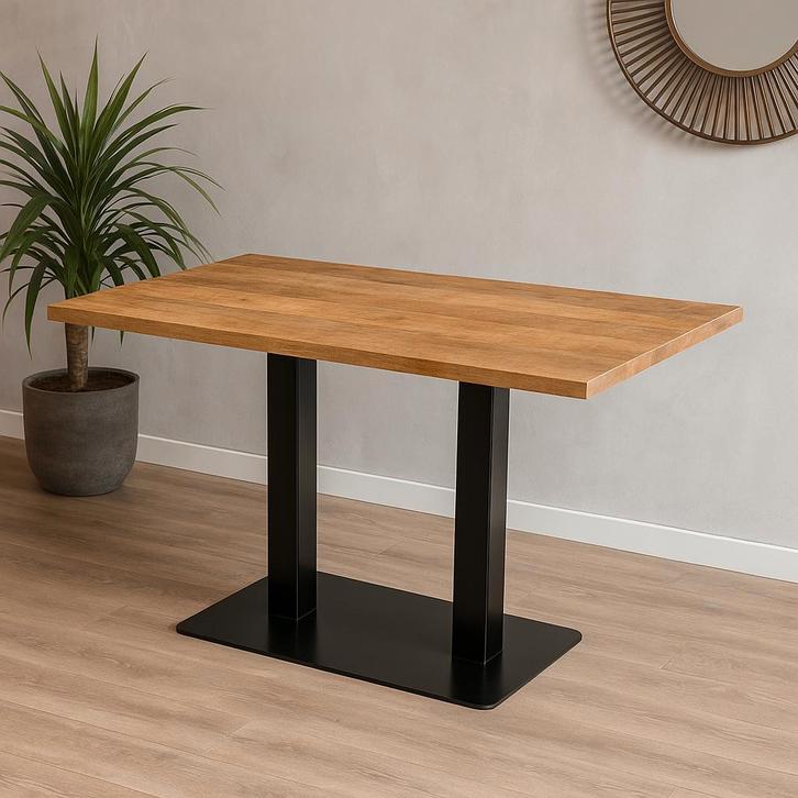 Mangohout Horecatafel Rechthoek 120x70, Huis en Inrichting, Tafels | Eettafels, Nieuw, Overige houtsoorten, Rechthoekig, Verzenden