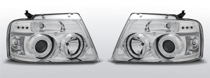 Carnamics Koplampen | Ford F-150 04-08 4-d (MK11) | Angel Ey, Auto-onderdelen, Verlichting, Nieuw, Verzenden