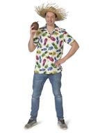 Tropische Ananas blouse Hawaii, Kleding | Heren, Ophalen of Verzenden, Nieuw