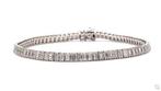 Armband - 18 karaat Platina, Witgoud - 8.00ct. tw. Diamant, Nieuw