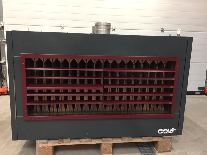 100 Kw WINTERWARM gasheater (2135), voorzien van centrifugaa, Doe-het-zelf en Verbouw, Verwarming en Radiatoren, Kachel, Gebruikt