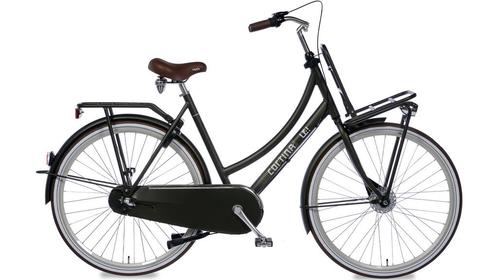 Cortina U4 Transport RN3 2025 - Donkergroen Mat - Transportf, Fietsen en Brommers, Fietsen | Dames | Damesfietsen, Verzenden