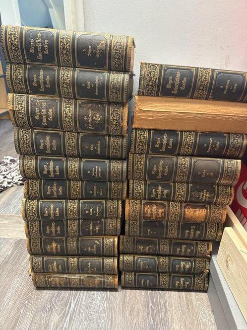 Meyer - Meyers Konversations-Lexikon - 1895-1901, Antiek en Kunst, Antiek | Boeken en Bijbels