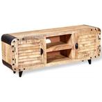 vidaXL Tv-meubel 120x30x50 cm massief mangohout, 100 tot 150 cm, Verzenden, Nieuw, Minder dan 100 cm