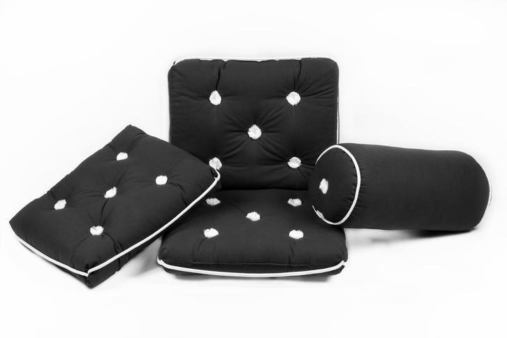 KAPOK KUSSEN ZWART, Watersport en Boten, Bootonderdelen, Nieuw, Zeilboot of Motorboot, Ophalen of Verzenden