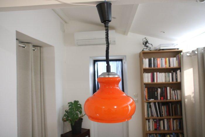 Plafondlamp - Opaline glas, Antiek en Kunst, Curiosa en Brocante