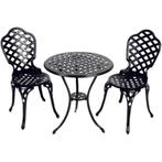 Bistroset Leeds Kensington, Huis en Inrichting, Ophalen of Verzenden, Nieuw, Zwart