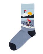 HEMA Sokken voor volwassenen you can do it middenblauw, Kleding | Dames, Verzenden, Nieuw