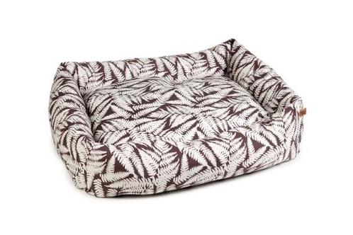 DBL LIGBED FERNY BRN BGE 95X80X25 CM, Dieren en Toebehoren, Honden-accessoires, Nieuw, Ophalen of Verzenden