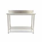 Werktafel rvs - 160 x 70 cm - Verstelbare Hoogte - met, Verzenden, Nieuw in verpakking, RVS Meubilair