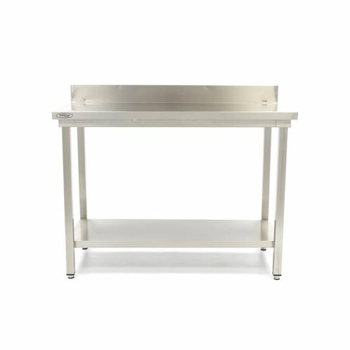 Werktafel rvs - 160 x 70 cm - Verstelbare Hoogte - met, Zakelijke goederen, Horeca | Keukenapparatuur, Nieuw in verpakking, RVS Meubilair